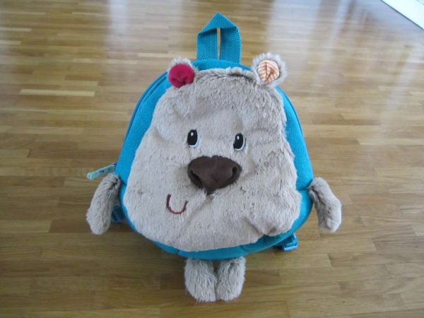 Sac à dos enfant César soft "Lilliputiens" NEUF