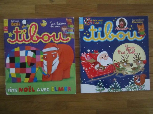 Lot de 2 magazines "Tibou" (1-3 ans)