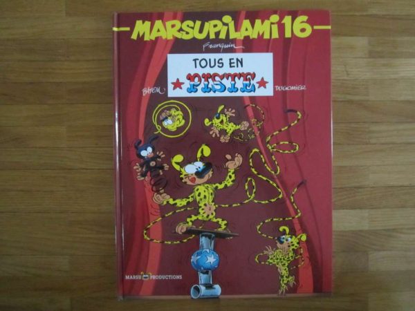 BD Marsupilami 16 : Tous en piste (en parfait état)