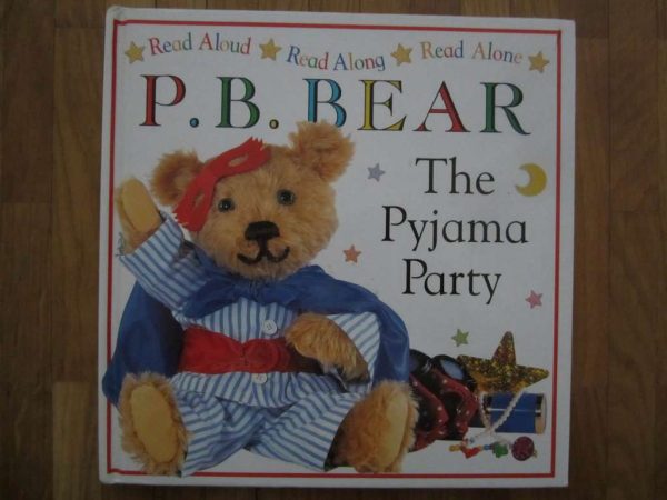 Livre en anglais P.B. Bear : The Pyjama Party (en bon état)