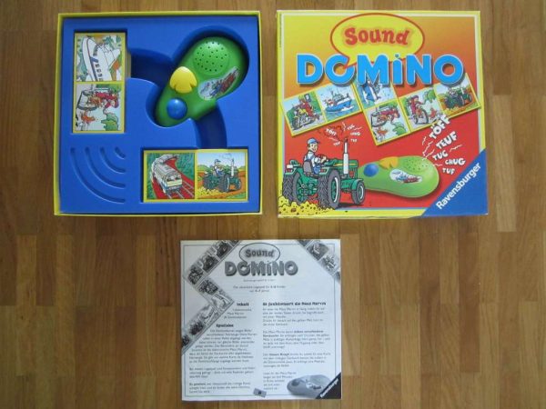 Jeu Domino Sound - Ravensburger (en bon état, avec notice)