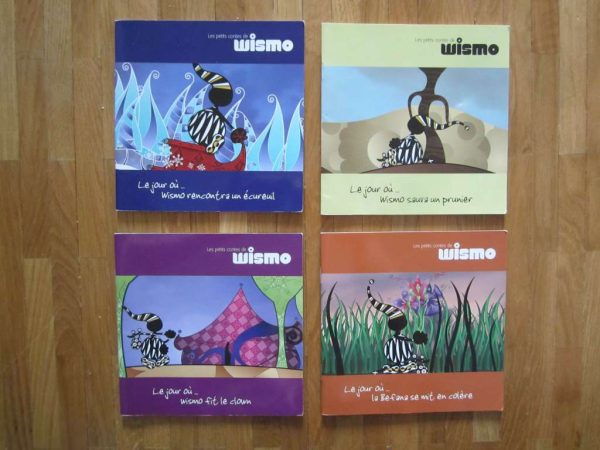 Lot de 4 livres "Les petits contes de Wismo" (d'occasion)