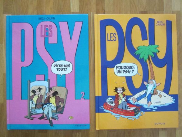 BD Les psy, Bédu Cauvin (en bon état) CHF 8/pce