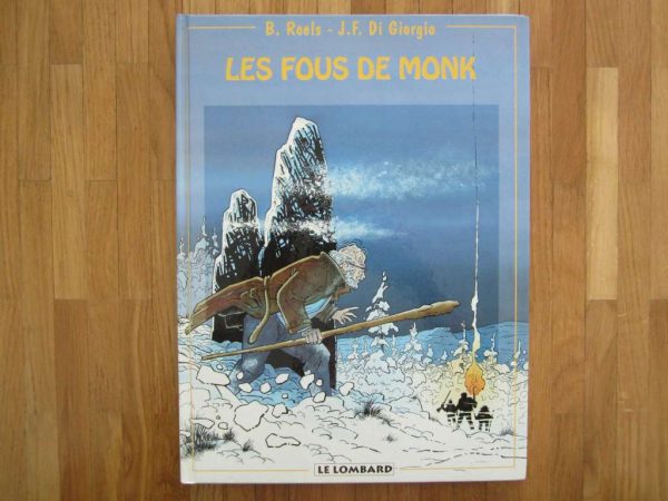 BD grand format "Les fous de Monk" (1993) en bon état