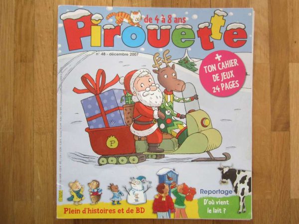 Magazine Pirouette d'occasion (manque cahier jeux)