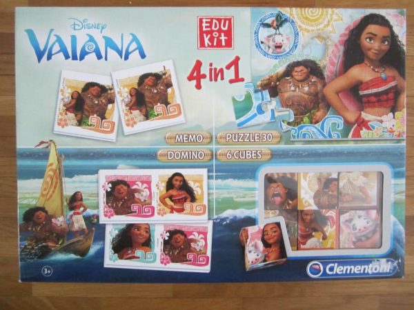 Edukit 4 en 1 : Disney Vaiana - Clementoni (3+) en bon état