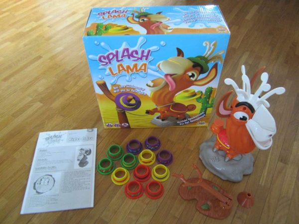 Jeu "Splash Lama" avec notice de jeu (4+) 2-4 joueurs