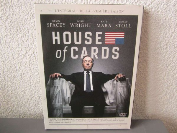 Coffret 4 DVD "House of cards" l'intégrale saison 1
