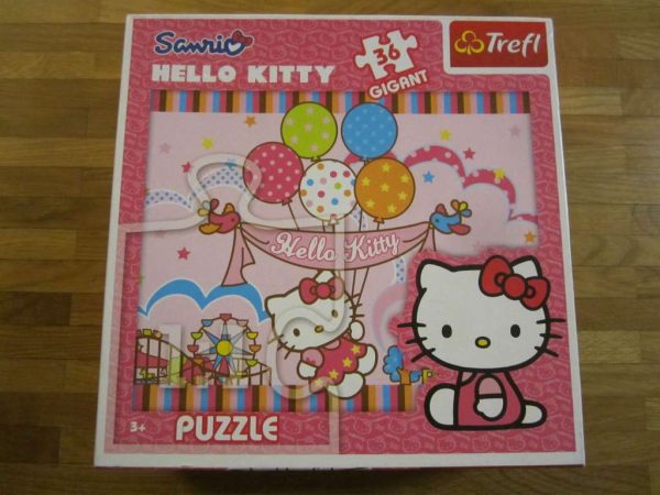 Puzzle Hello Kitty Gigant 36 pièces Trefl (en bon état)