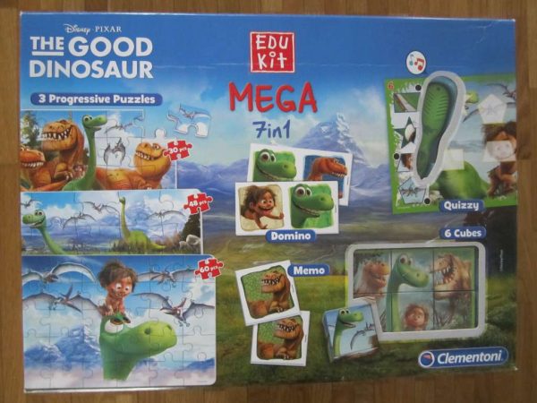 EDUKIT MEGA 7 en 1 "Le bon dinosaure" Clementoni