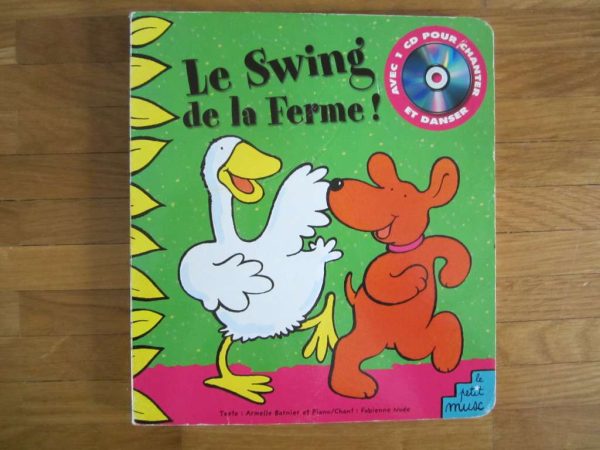 Livre cartonné Le Swing de la Ferme (sans CD)