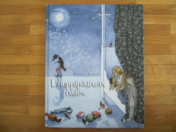 Livre en finnois "Korppipäinen mies", Enna Airik (bon état)