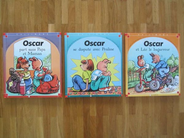 3 livres "Oscar" Calligram en bon état CHF 5/pce