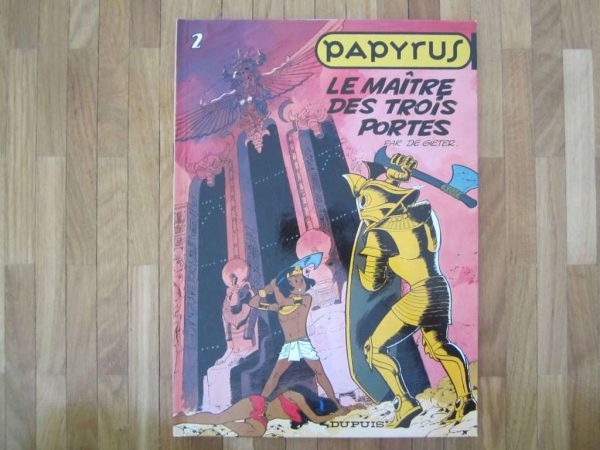 BD Papyrus 2. Le maître des trois portes (en bon état)