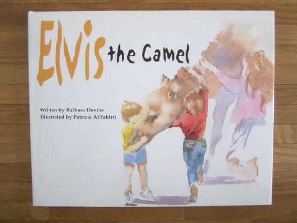 Livre en anglais "Elvis the Camel" (en bon état)