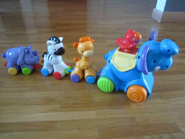 Parade des animaux à roues Fisher Price (bon état)