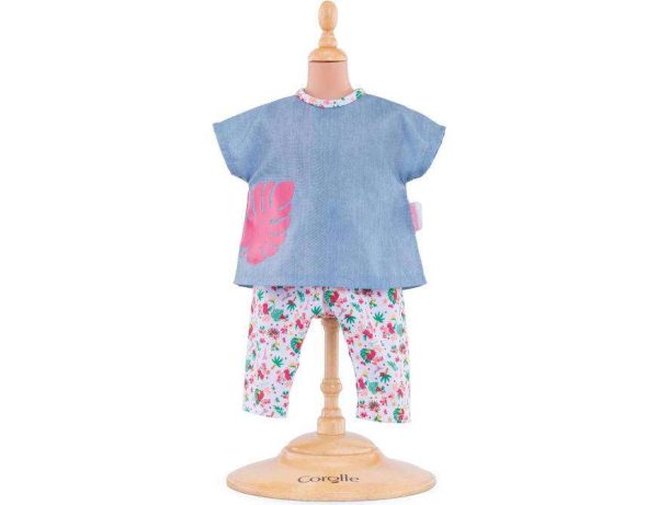 Ensemble TropiCorolle pour poupon 30 cm (neuf)
