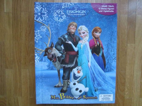 Frozen - Die Eiskönigin : Mein Bilder- und Spielebuch