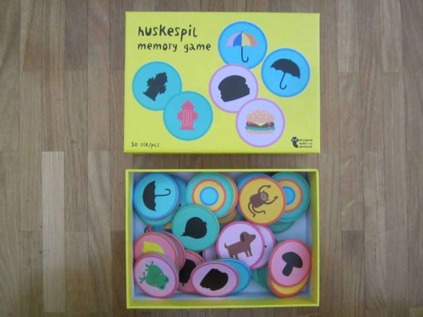 Huskespil, memory game (50 pces) en bon état