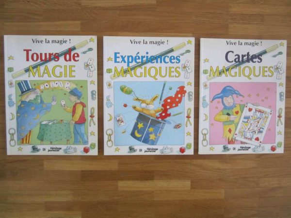 Lot de 3 livres : Vive la magie ! Héritage jeunesse
