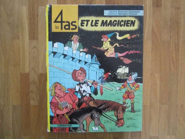 BD Les 4As et le magicien (ancienne édition 1985)