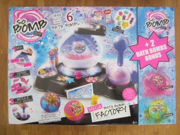 So Bomb DIY - Méga Bath Bomb Factory (neuf, sous emballage)