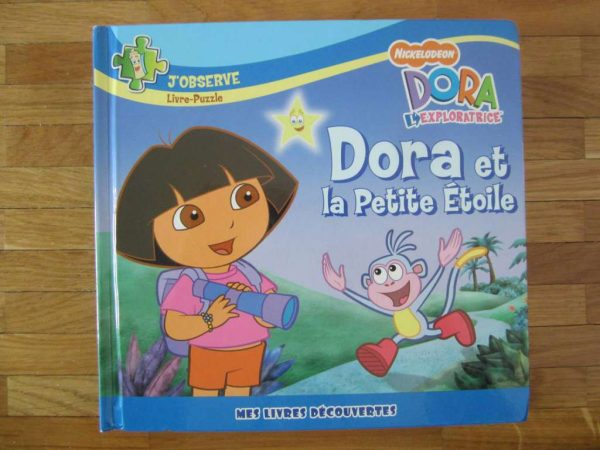 Dora et la Petite Etoile : J'observe, livre-Puzzle