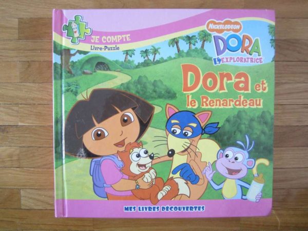 Dora et le Renardeau : Je compte, Livre-puzzle