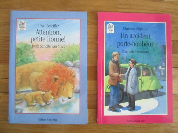 Lot de 2 petits livres "C'est moi qui lis" en bon état