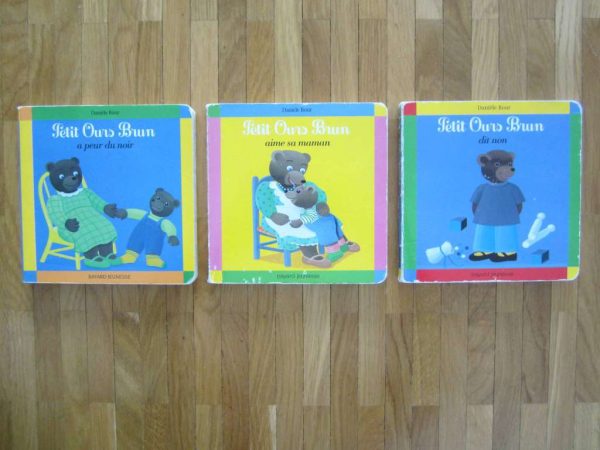 Petits livres cartonnés Petit Ours Brun d'occasion CHF 3 pce