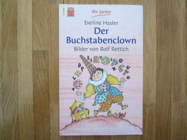 Petit livre en allemand : Der Buchstabenclown (en bon état)