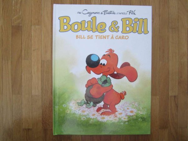 BD Boule et Bill : Bill se tient à Caro, en parfait état