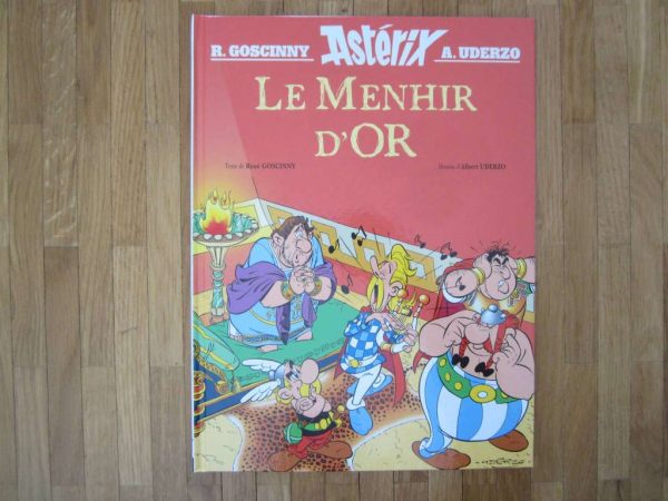 Album illustré Le Menhir d'or (en parfait état)