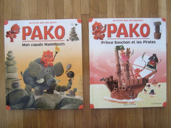 Lot de 2 livres PAKO, Calligram, P. Gallimard (d'occasion)