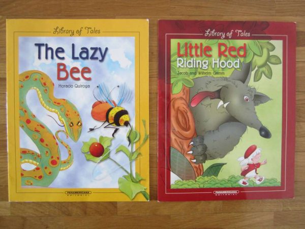 Lot de 2 livres en anglais Library of Tales :