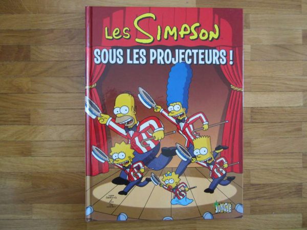 BD Les Simpson 13. Sous les projecteurs ! (en parfait état)