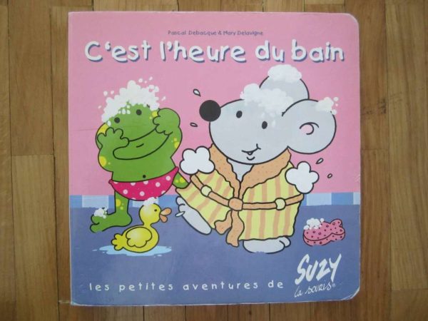 Petit livre cartonné : C'est l'heure du bain (d'occasion)