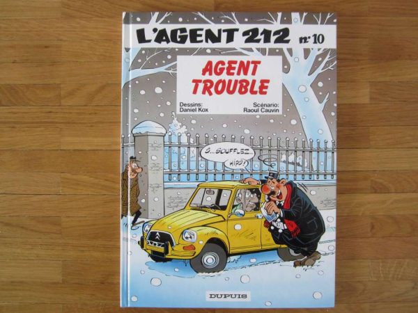 BD L'agent 212 No 10 Agent trouble, Dupuis 1988