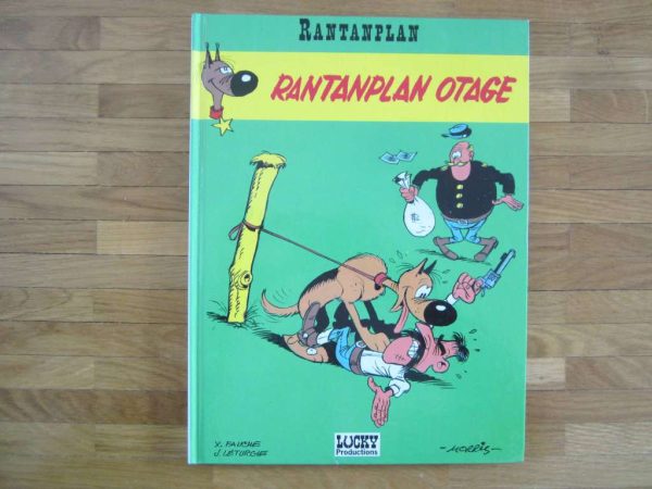 BD Rantanplan otage, Lucky Productions 1992 (bon état)