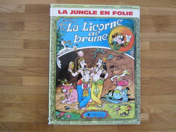 BD La jungle en folie, La licorne de brume, Dargaud 1984