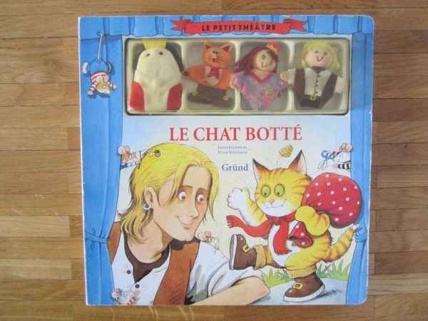 Le petit théâtre Le chat botté, ancienne édition Gründ 1999