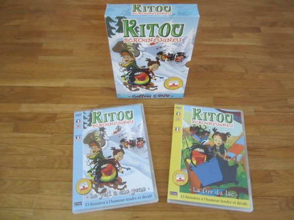 Coffret 2 DVD Kitou Scrogneugneu (d'occasion)