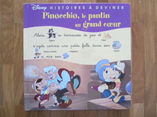 Histoires à deviner : Pinocchio, le pantin au grand coeur