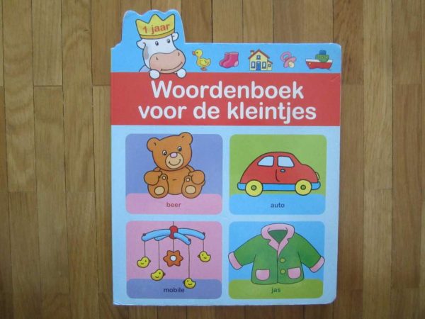 Livre cartonné en néerlandais: Woordenboek voor de kleintjes