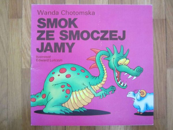 Livre en polonais : Smok ze smoczej jamy (édition 1989)