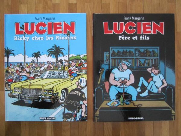 2 BD Lucien - Frank Margerin (en parfait état) CHF 10 la BD