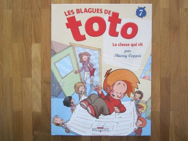 BD Les blagues de Toto T7 La classe qui rit, Thierry Coppée