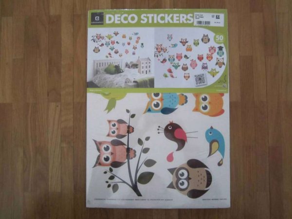 50 stickers muraux DECO STICKERS - Eurographics (neuf)