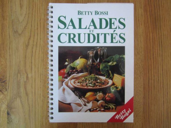 Livre Betty Bossi "Salades et crudités" (en bon état)