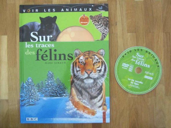 Voir les animaux : Sur les traces des félins (livre + DVD)